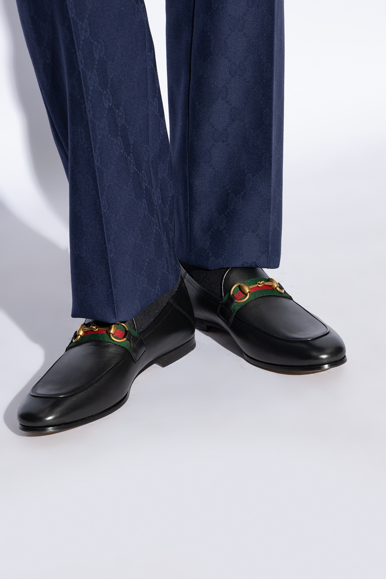 Gucci fold store down loafer